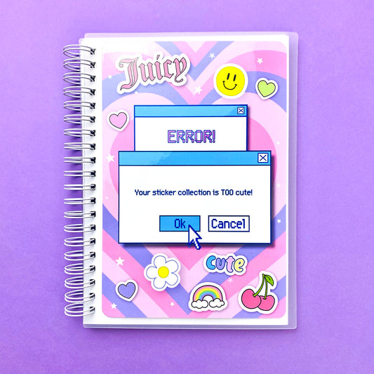 Y2K Reusable Sticker Book