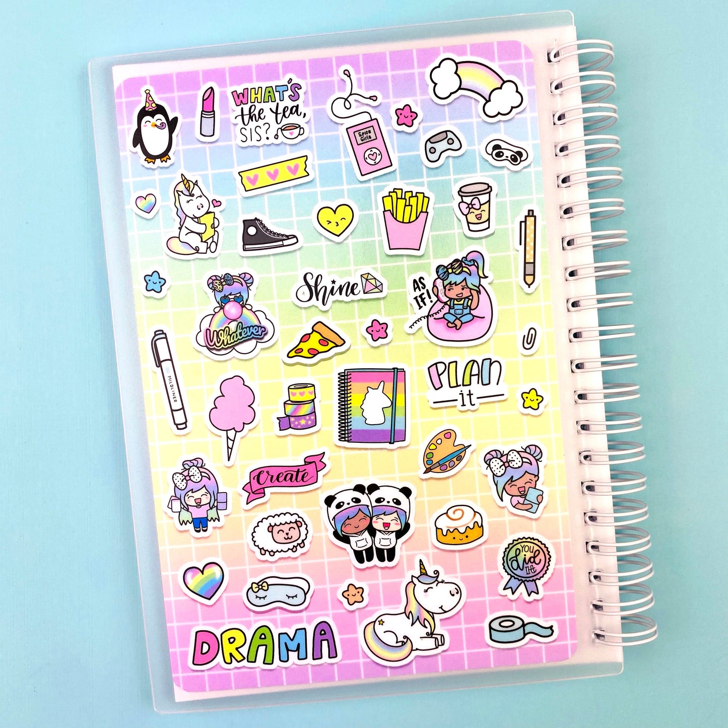 Sticker Collage Reusable Sticker Book
