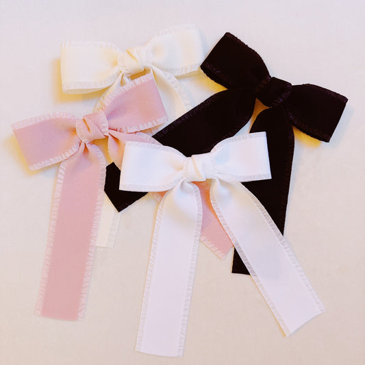 Lovely Bow Hair Clip, Set Of 2