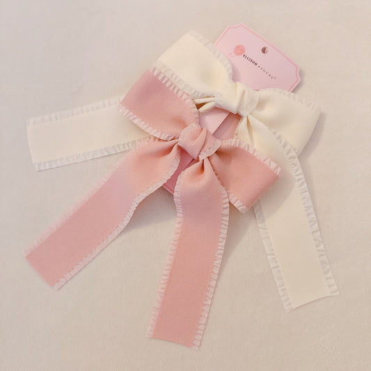Lovely Bow Hair Clip, Set Of 2