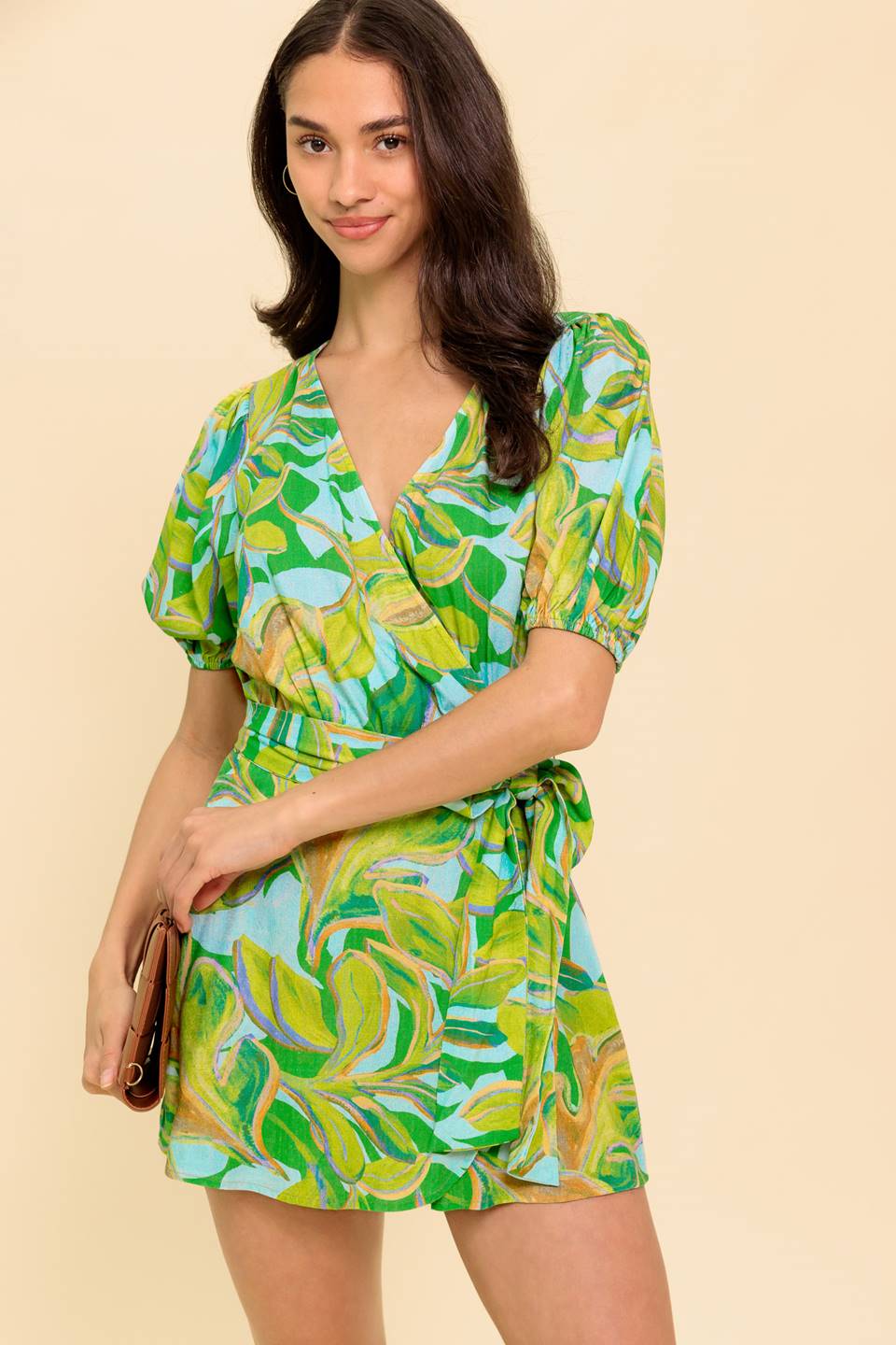 Island Time Woven Romper