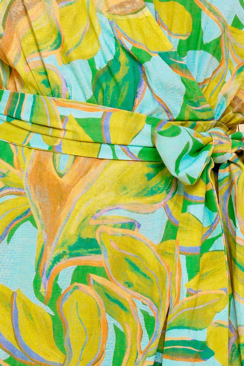 Island Time Woven Romper