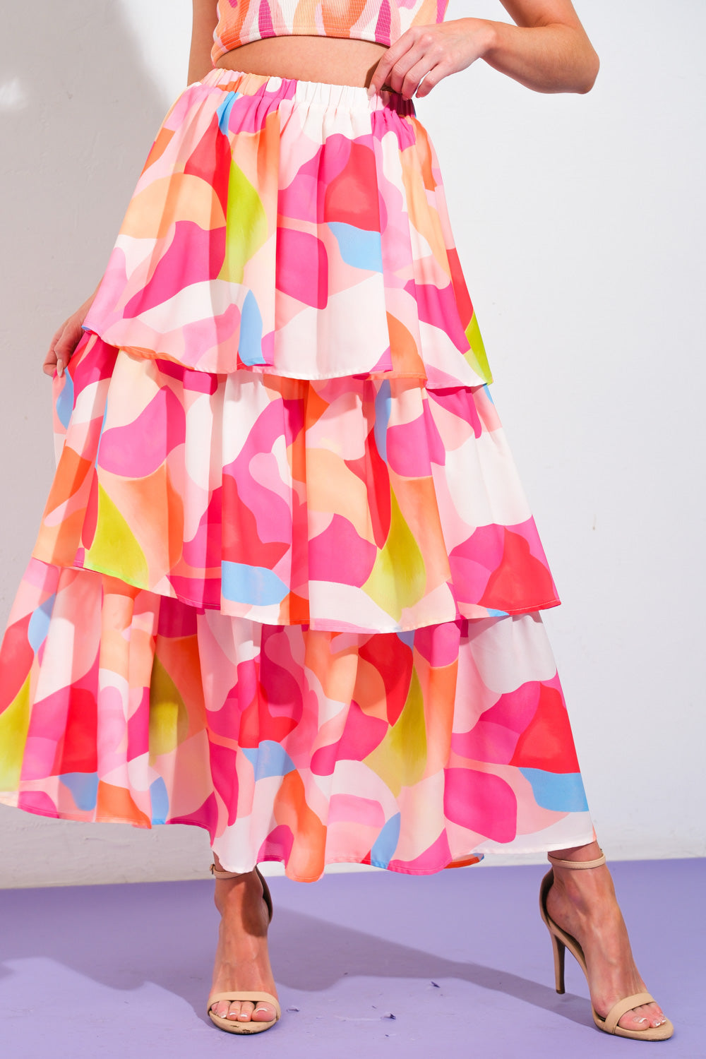 Annie Woven Top & Maxi Skirt