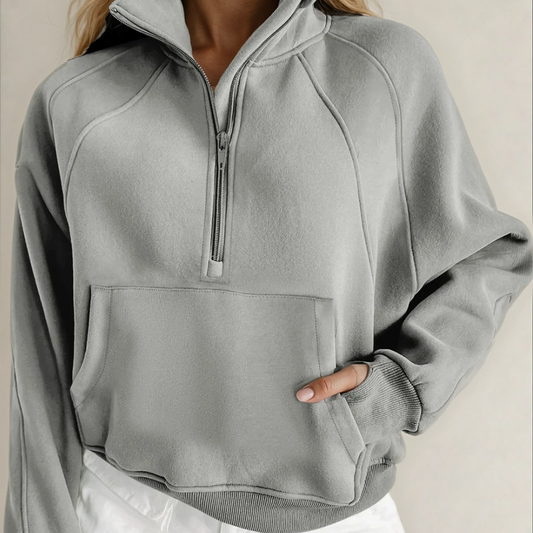 Haven Pullover in Gray