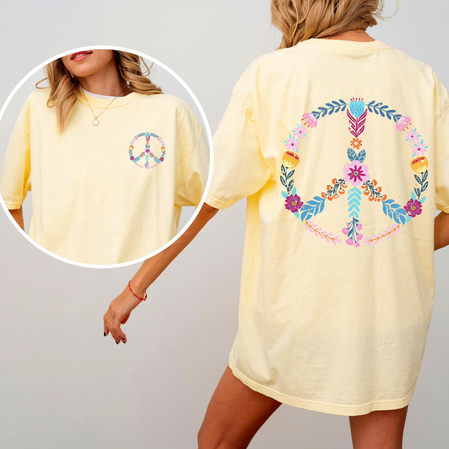 Summer Peace Comfort Colors T-Shirt