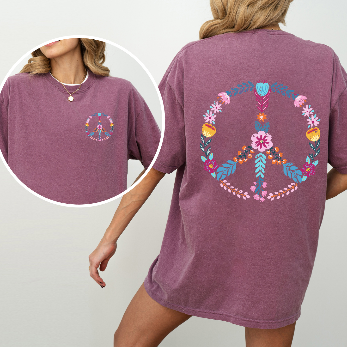 Summer Peace Comfort Colors T-Shirt
