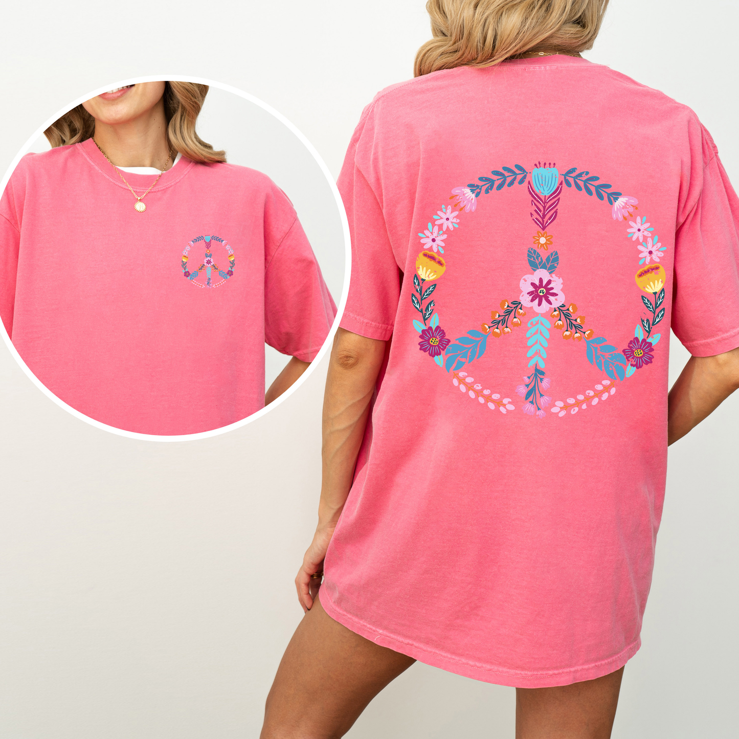 Summer Peace Comfort Colors T-Shirt