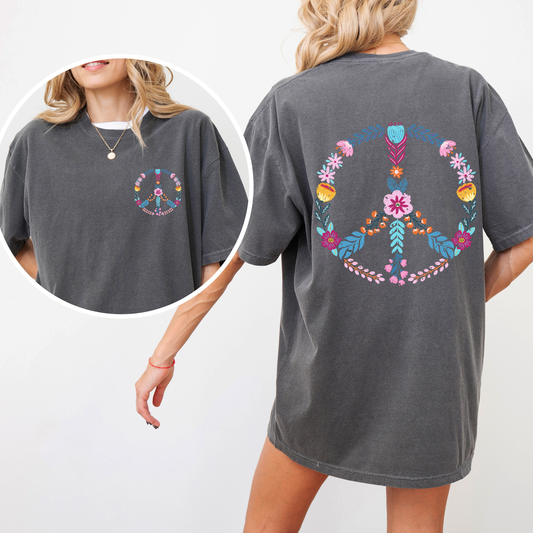 Summer Peace Comfort Colors T-Shirt