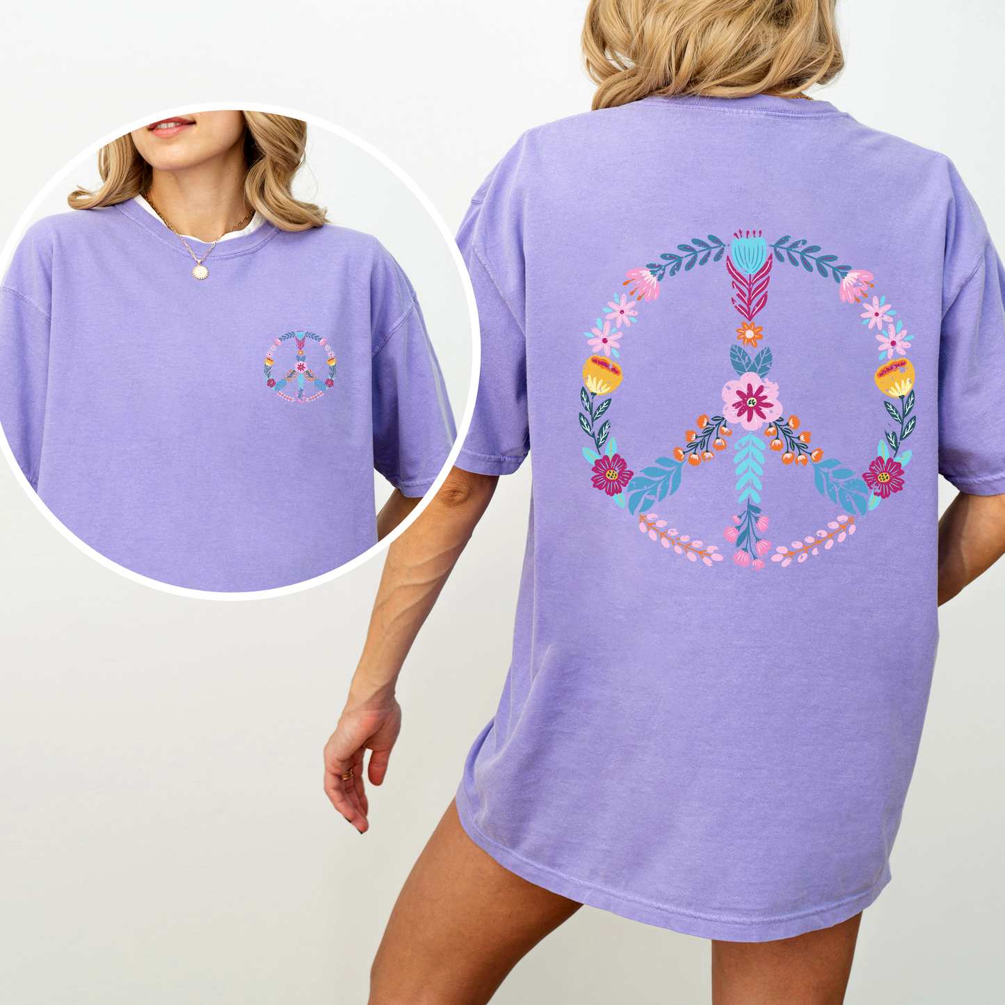 Summer Peace Comfort Colors T-Shirt