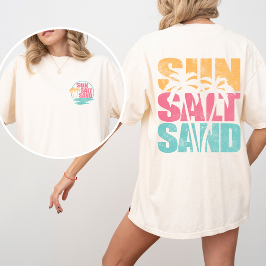 Sun, Salt, Sand Comfort Colors T-Shirt