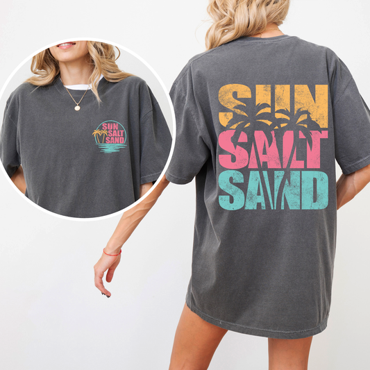 Sun, Salt, Sand Comfort Colors T-Shirt