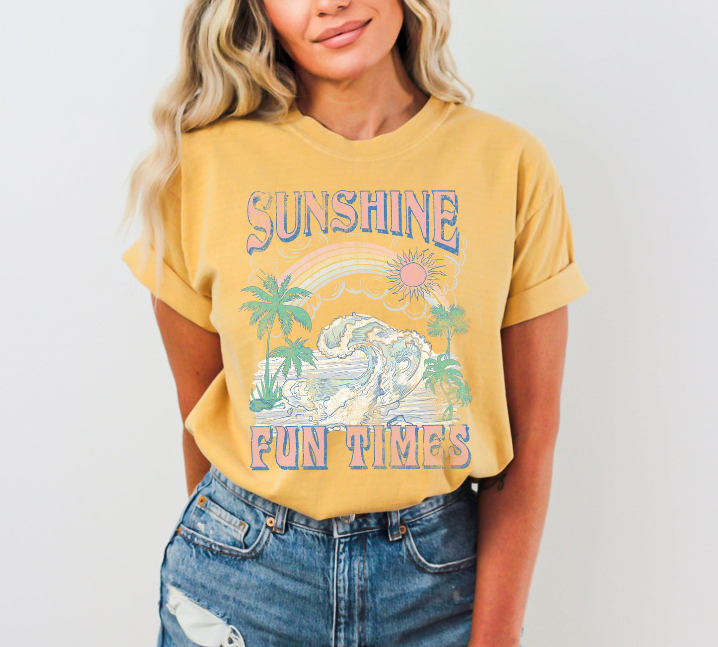 Sunshine, Fun Times Comfort Colors T-Shirt