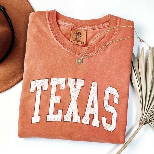 Texas Football Game Day Comfort Colors Tee
