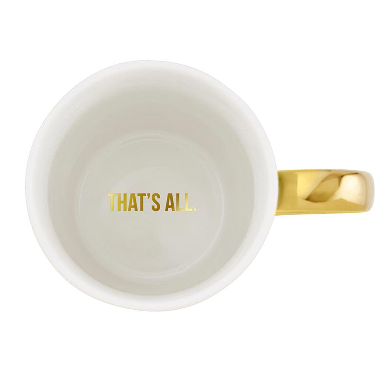 We'll Always Be Best Friends (You Know Too Much) Mug with Gold Handle
