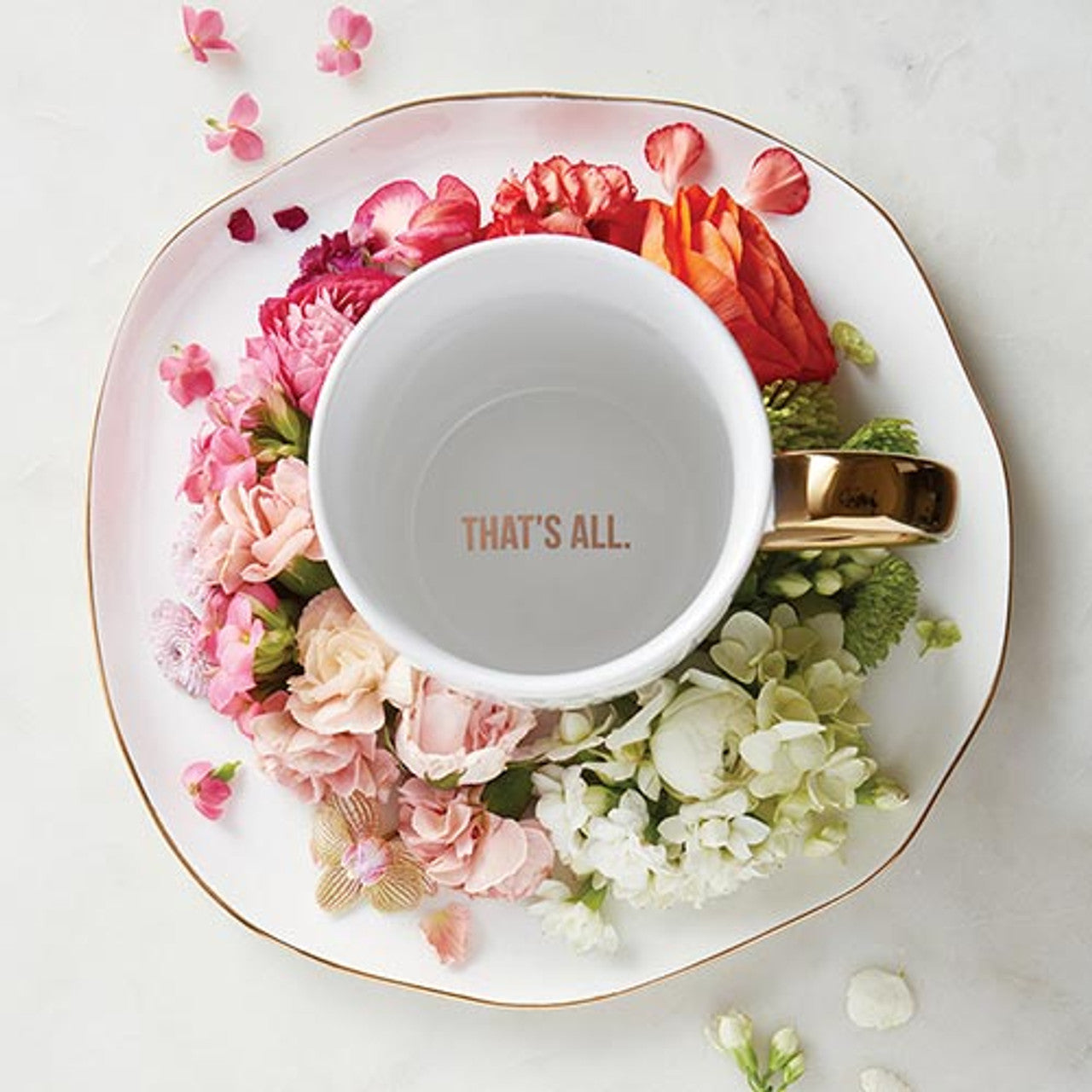 We'll Always Be Best Friends (You Know Too Much) Mug with Gold Handle