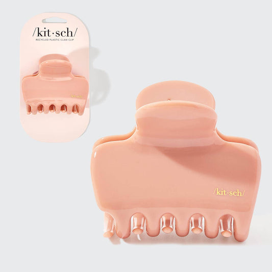 Recycled Plastic Puffy Cloud Clip - Rosewood
