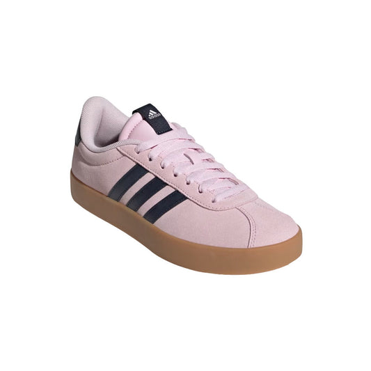 Adidas Women's VL Court 3.0 Shoes - Clear Pink / Legend Ink