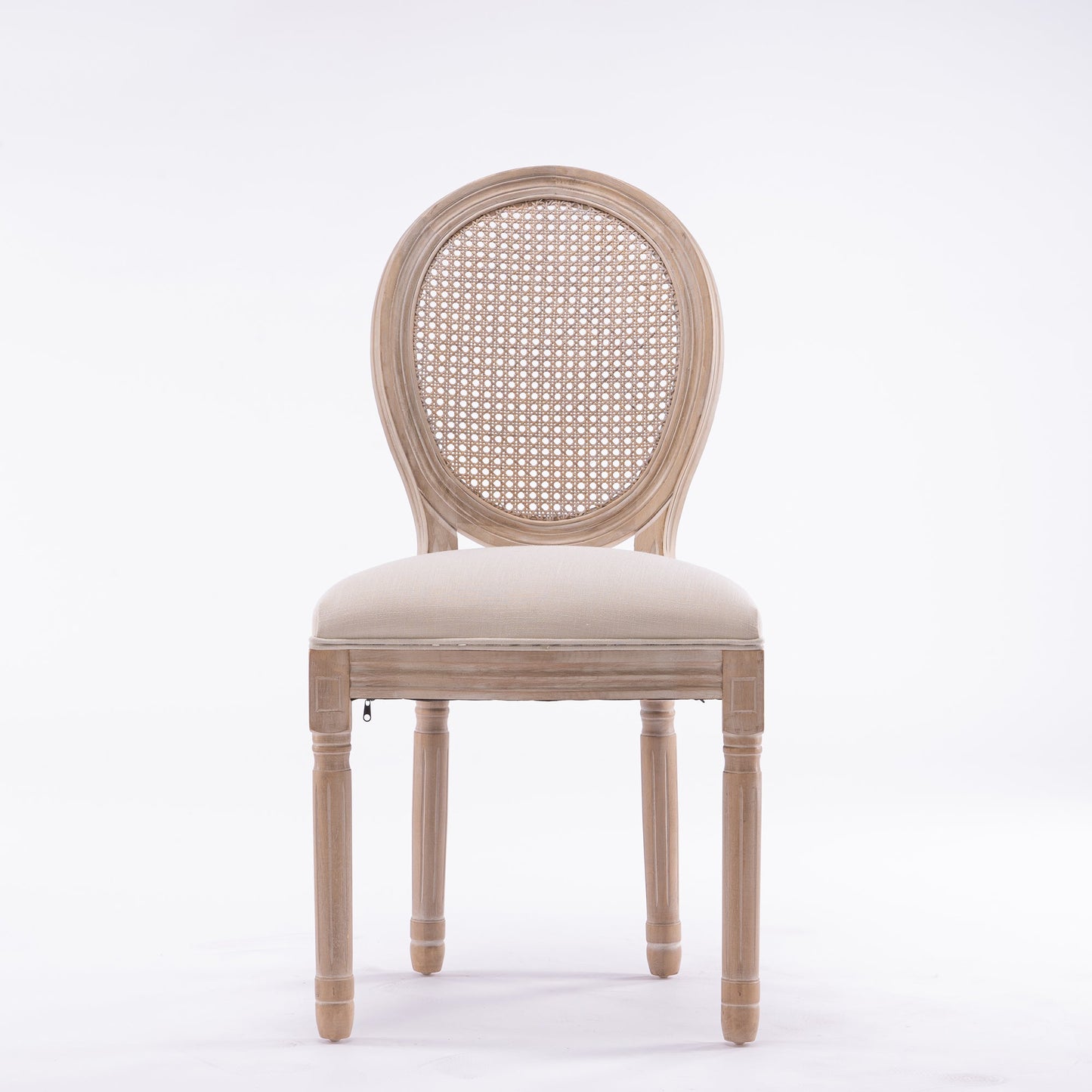 French Style Rattan Chair, Set of 2