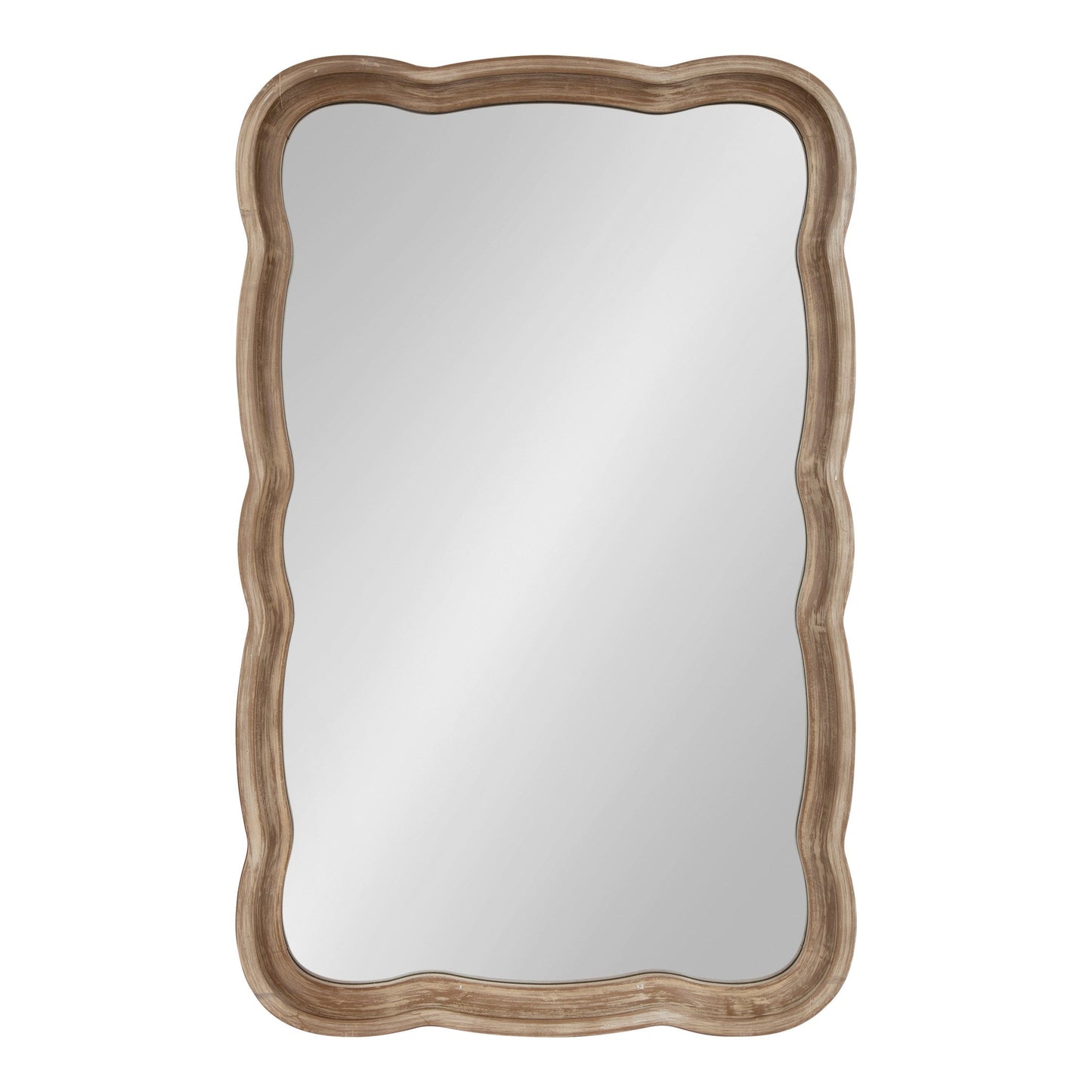 Hatherleigh Scallop Wood Wall Mirror