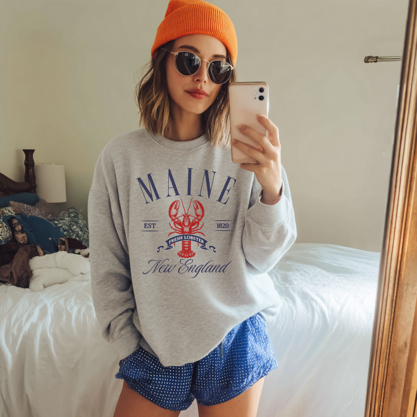 New England Crewneck Sweatshirt