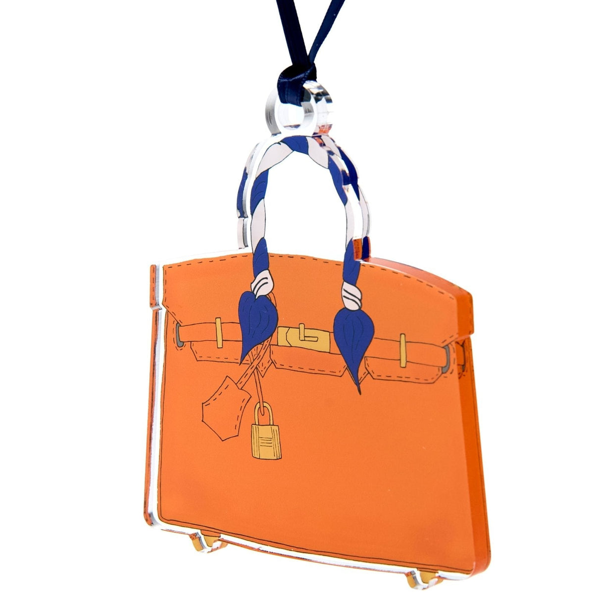 B Bag Acrylic Ornament