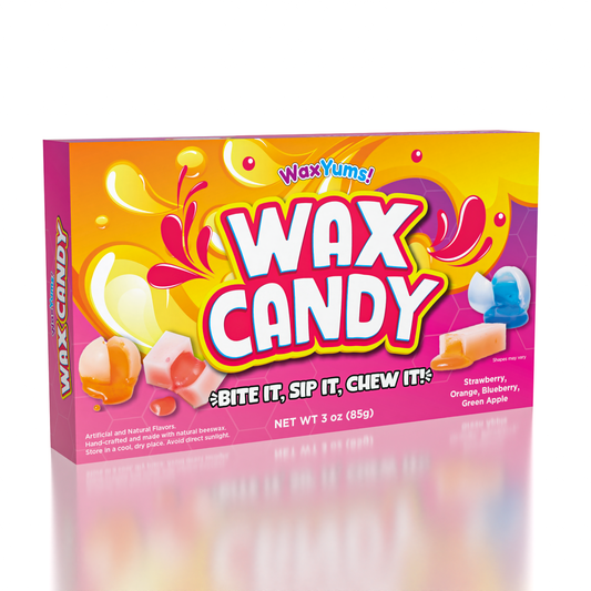 WaxYums!™ – TikTok Viral Wax Candy with Fruity Center