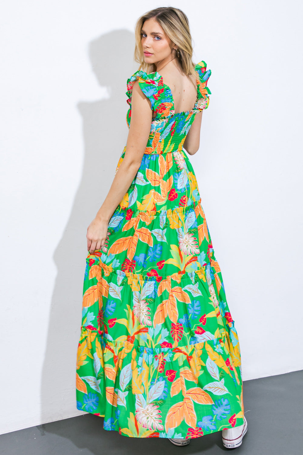 Beach Date Woven Maxi Dress