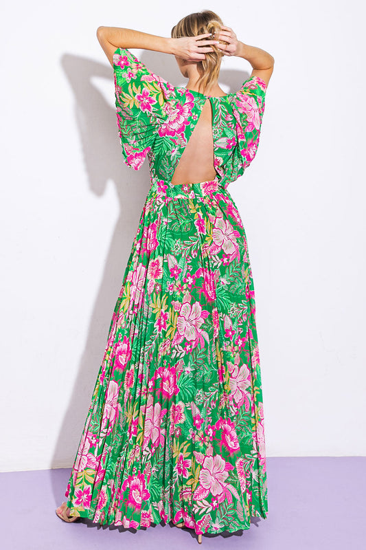 Modern Revival Woven Maxi Dress
