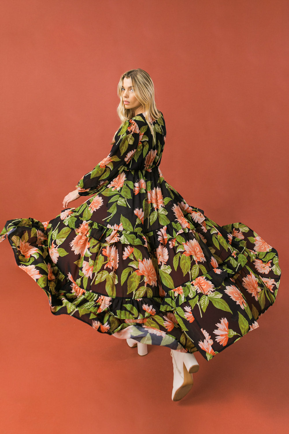 Tres Bien Woven Maxi Top