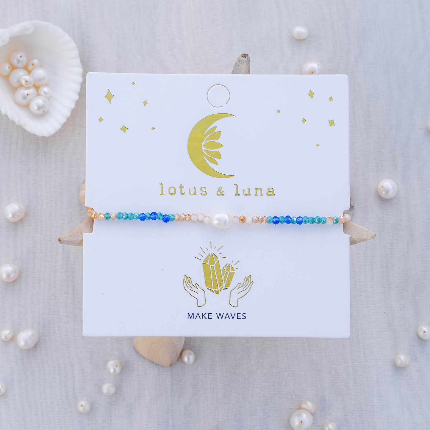 ‘Make Waves’ Goddess Bracelet
