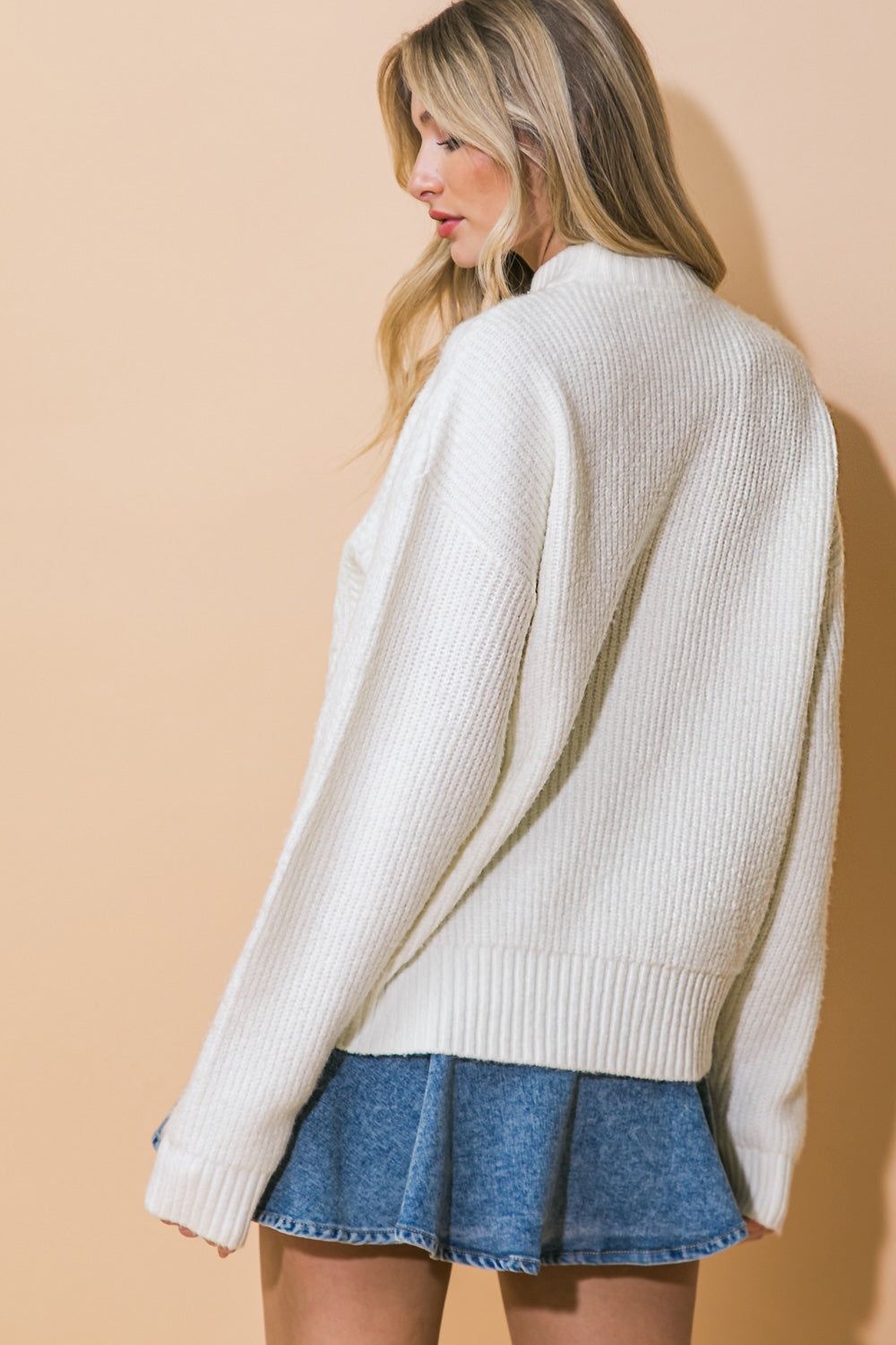 Comfy Cable Sweater