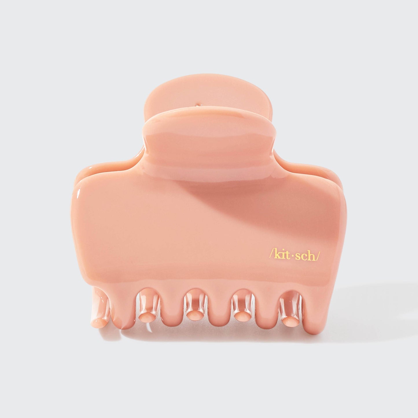 Recycled Plastic Puffy Cloud Clip - Rosewood