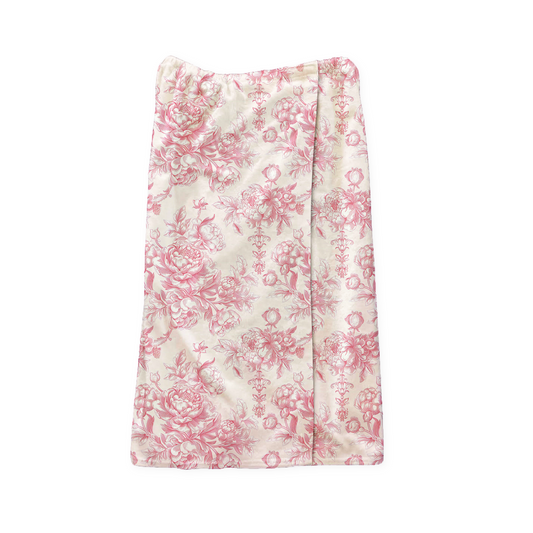 Romantic Bloom Spa Towel Wrap | Dorm GRWM Towel Wrap