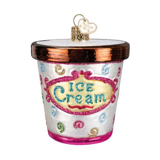 Ice Cream Carton Ornament