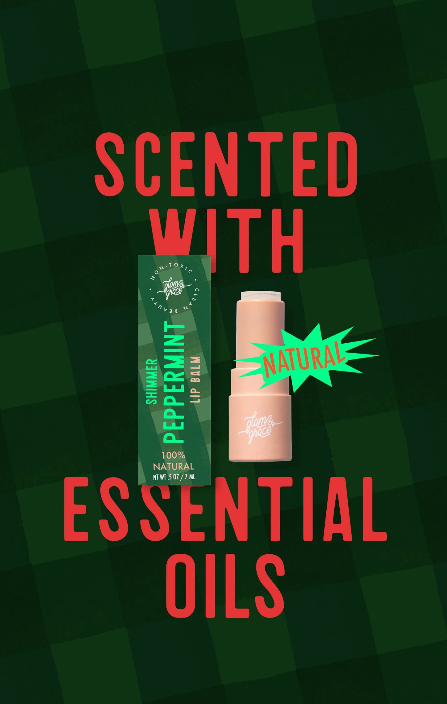 Shimmer Lip Balm - Peppermint