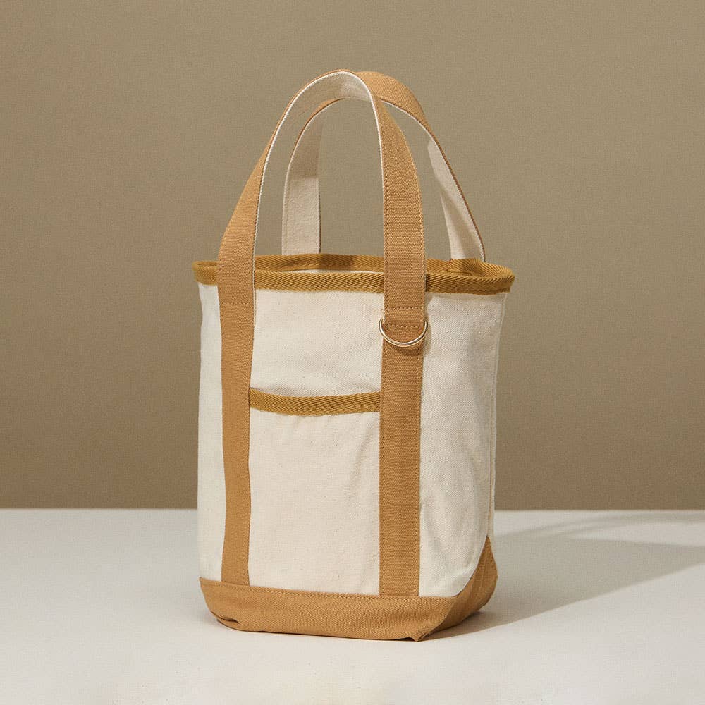 Small Canvas Boat Tote