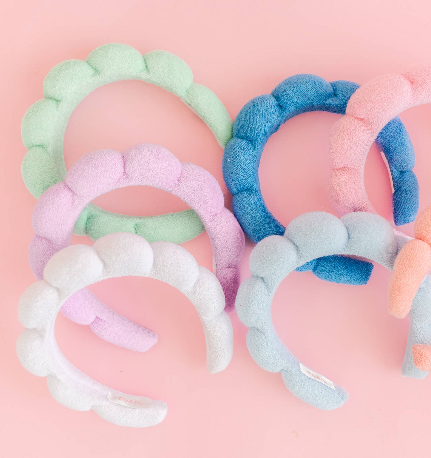 Puffy Terrycloth Plush Spa Headband