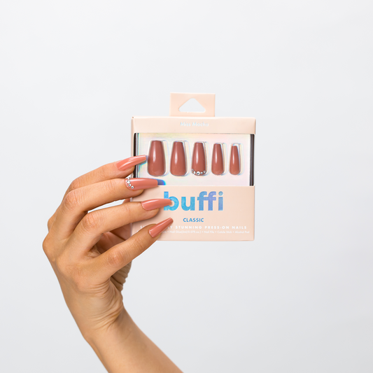 Buffi Press-on Nails in Mocha
