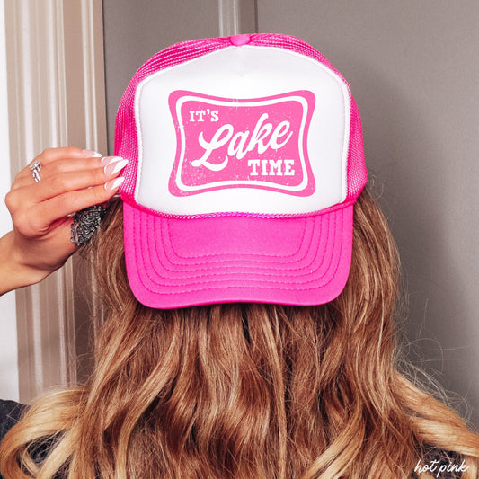It's Lake Time Trucker Hat