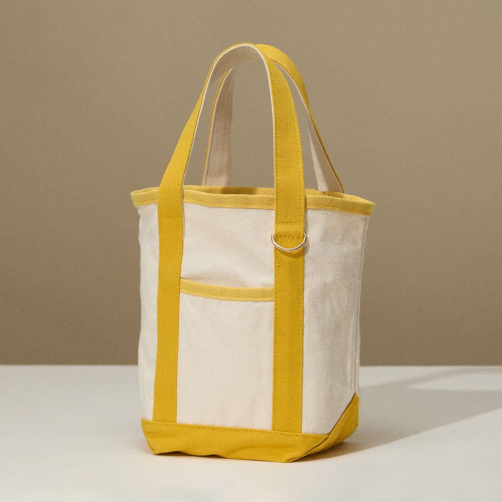Small Canvas Boat Tote
