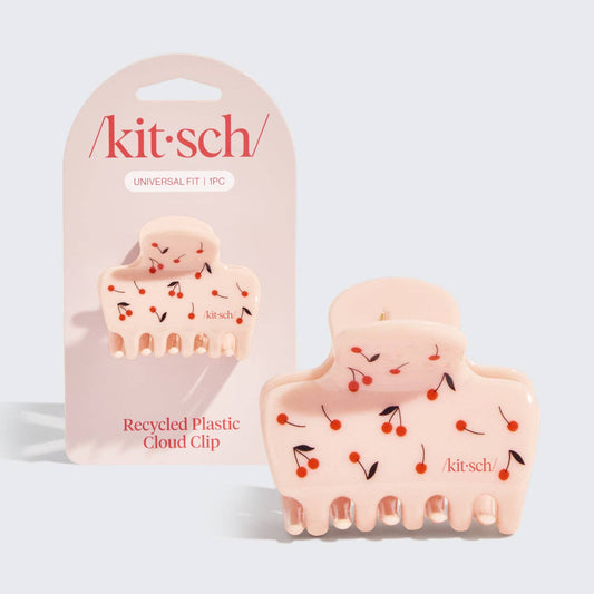 Recycled Plastic Cloud Clip - Cherry Print