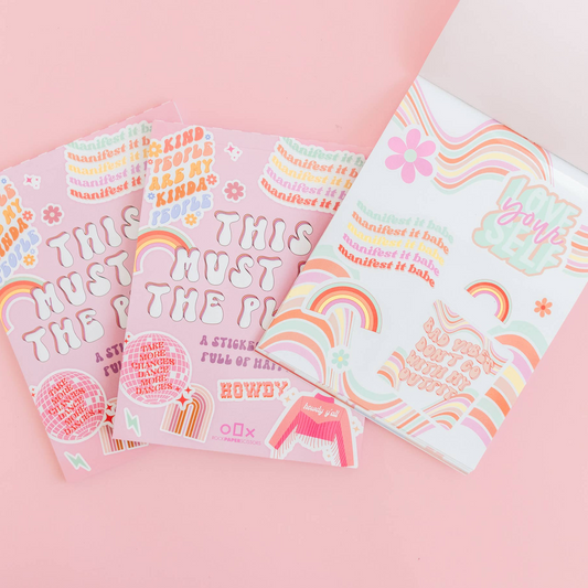 This Must Be the Place Sticker Book