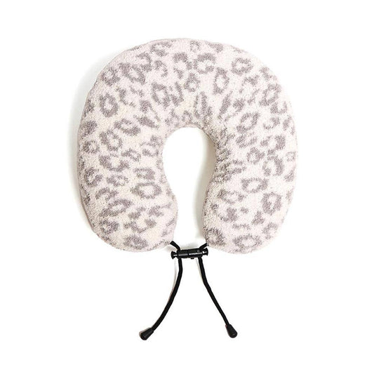 Leopard Patterned Neck Travel Pillow