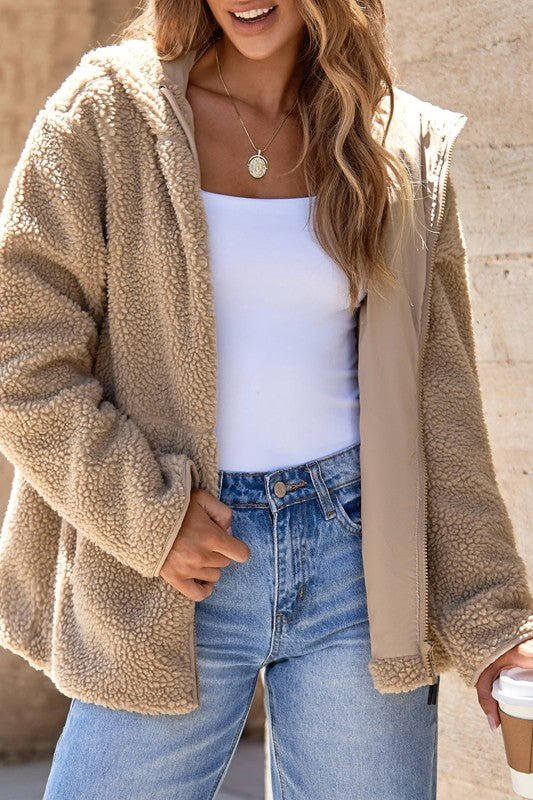 Fleece Zip-Up Hoodie