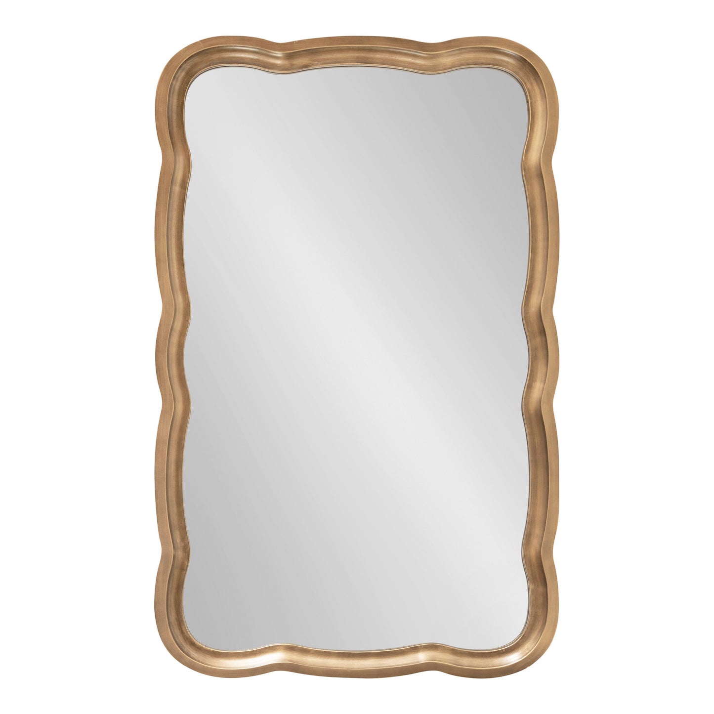 Hatherleigh Scallop Wood Wall Mirror
