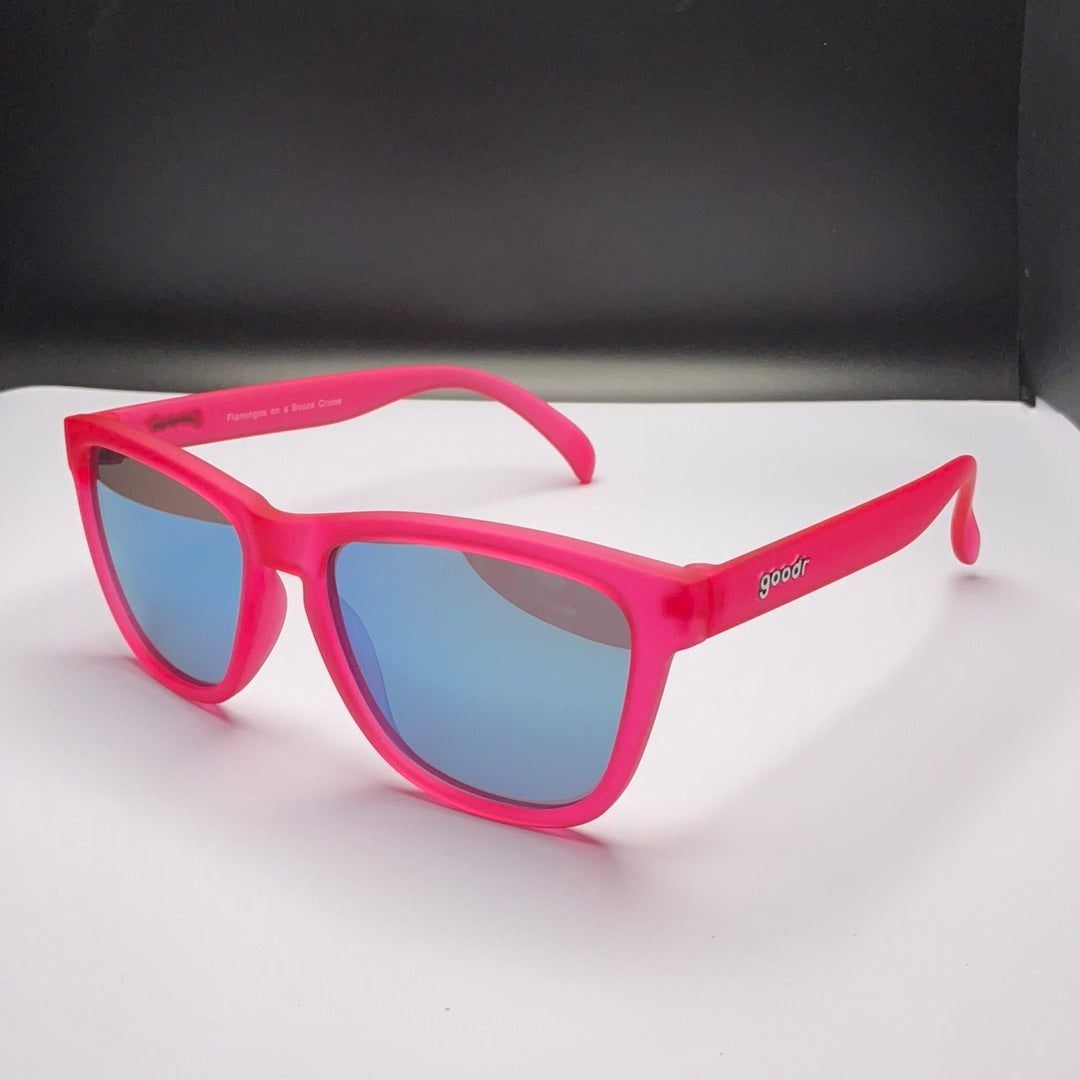 "Flamingos On A Cruise” Premium Sunglasses