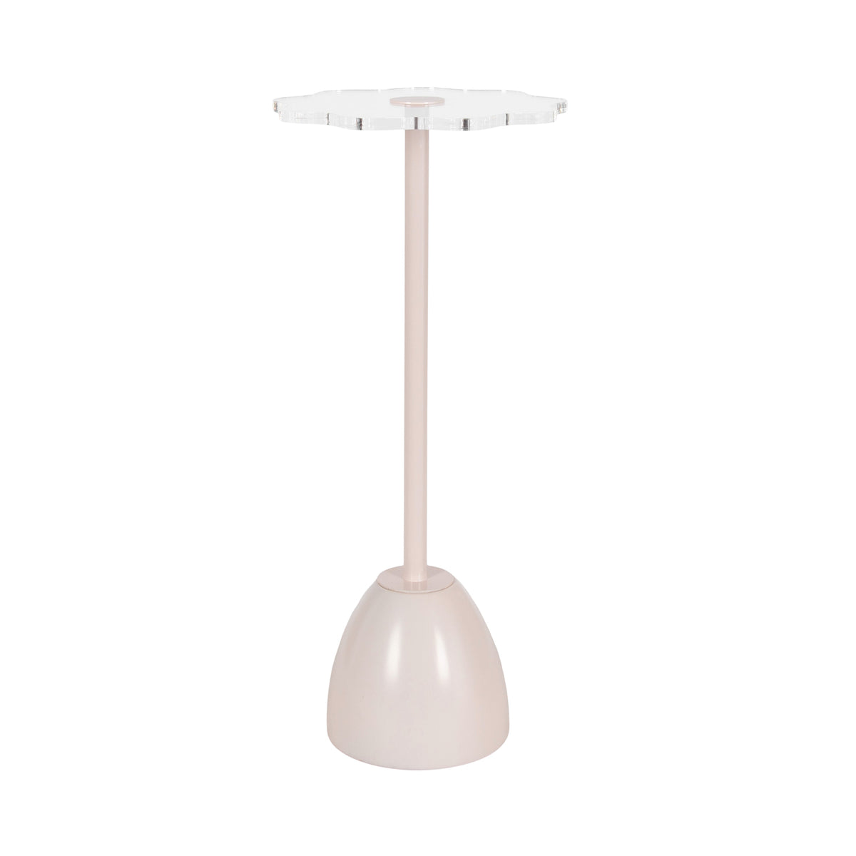 Acari Scalloped Drink Table