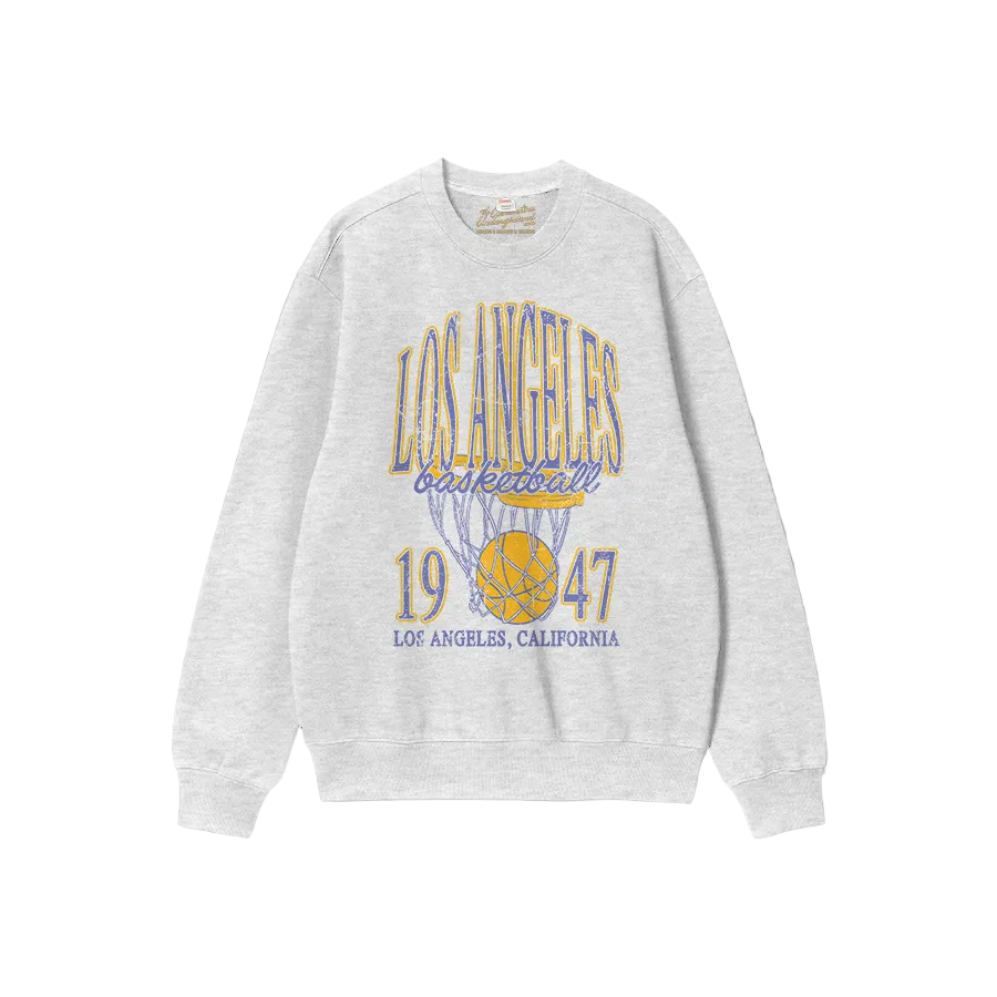 L.A. Basketball Cotton Sweatshirt