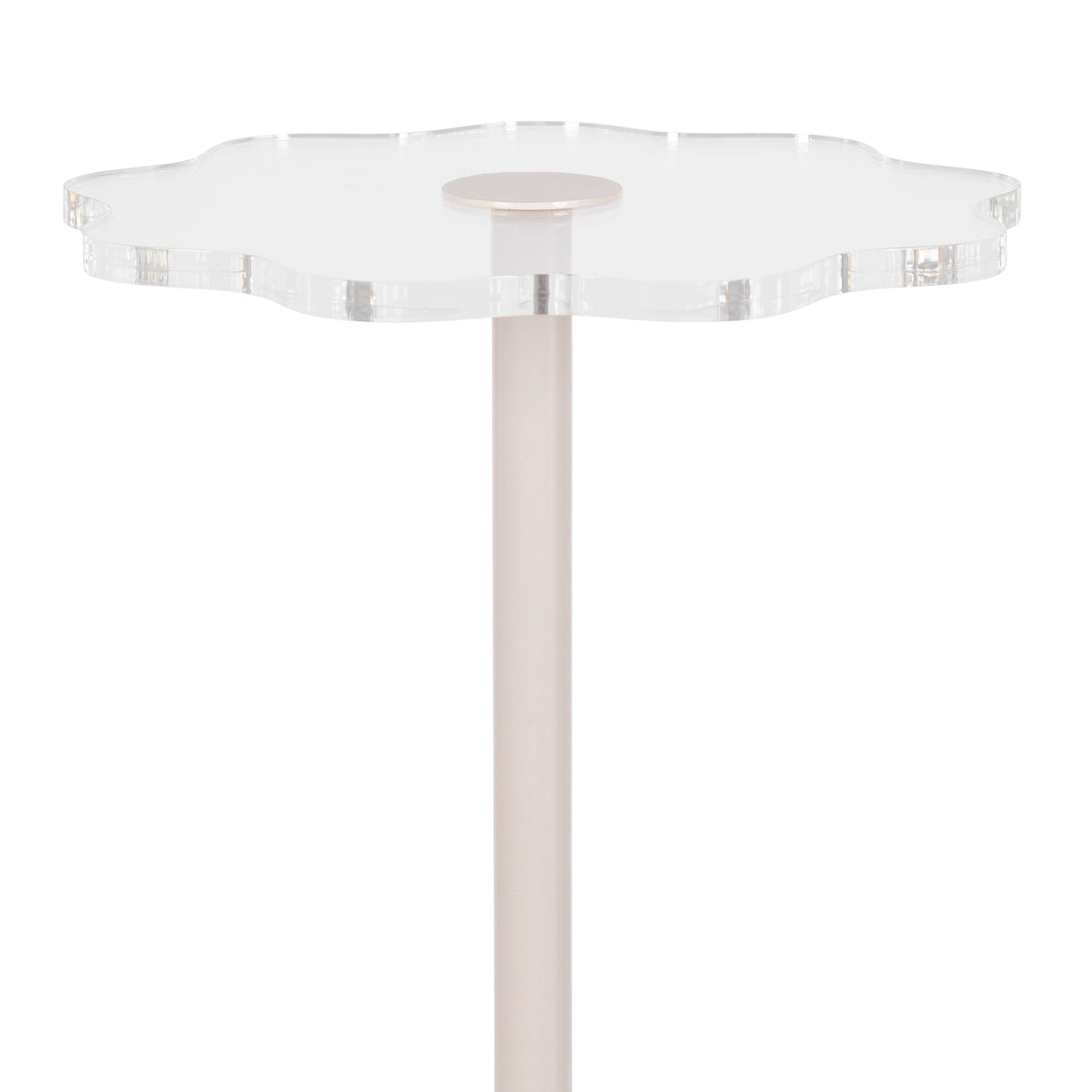 Acari Scalloped Drink Table