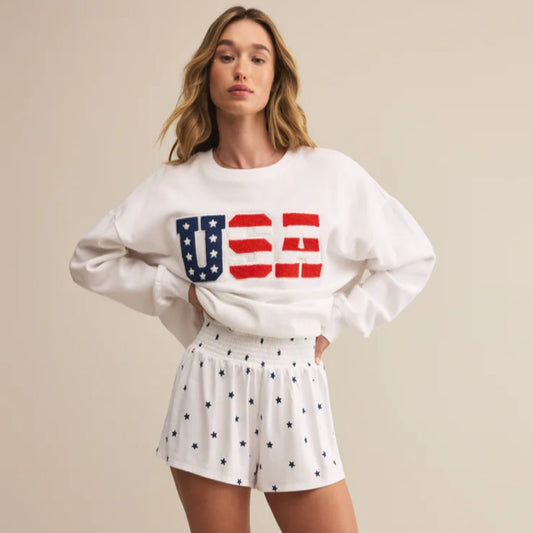 Oversized USA Sweatshirt
